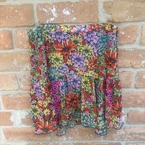Urban Outfitters Floral Mini Skirt